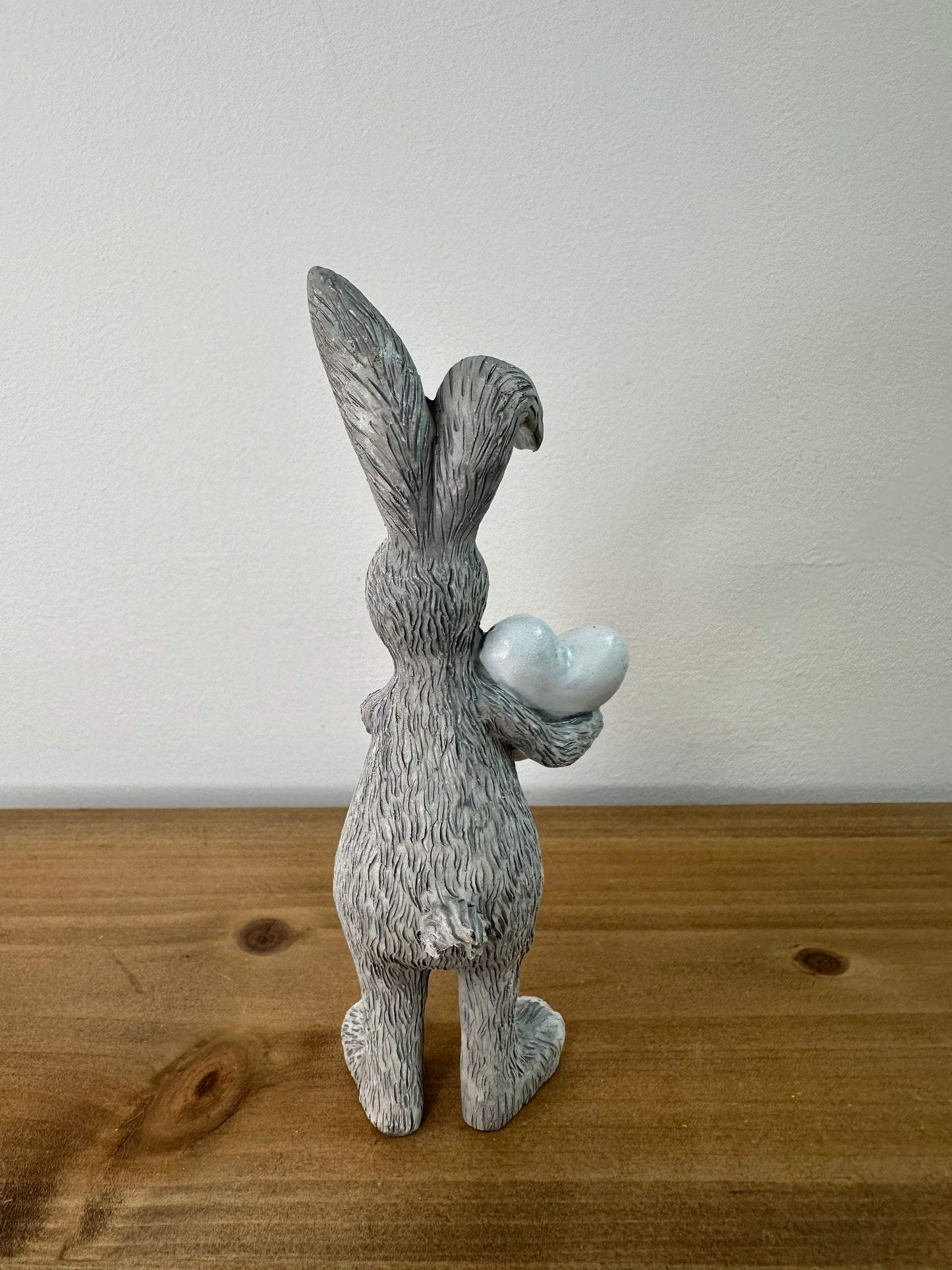 4 Charming Grey Rabbits Bunnies