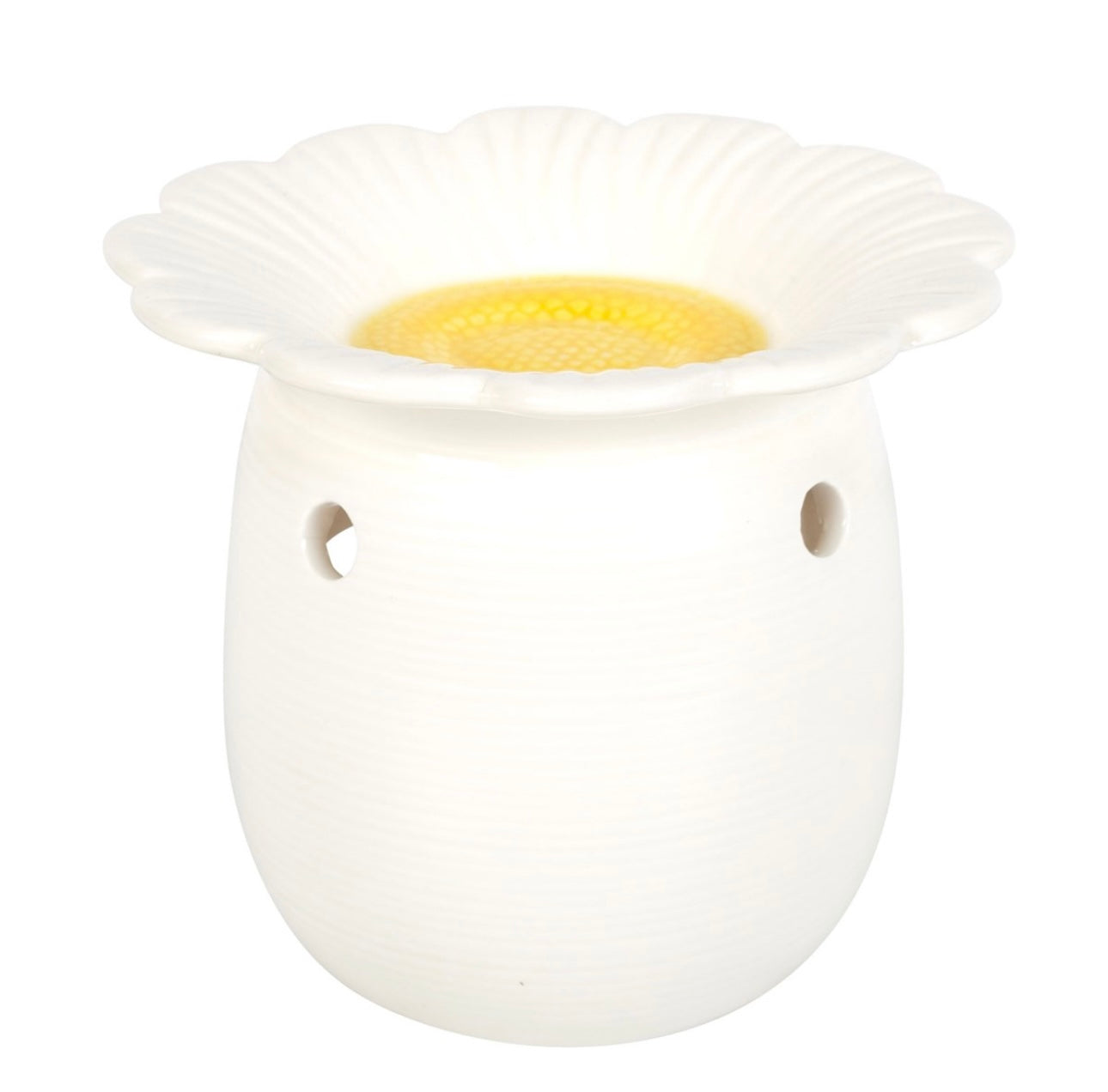 DAISY SHAPED WAX AND OIL BURNER