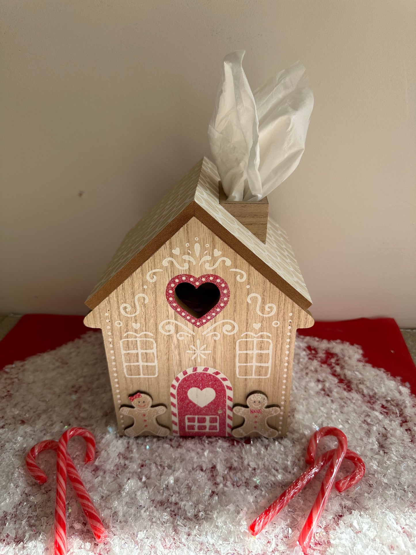 Gingerbread  House Tissue Box Holder