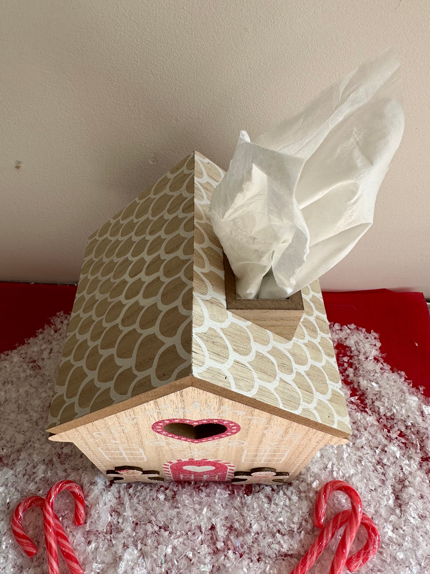 Gingerbread  House Tissue Box Holder