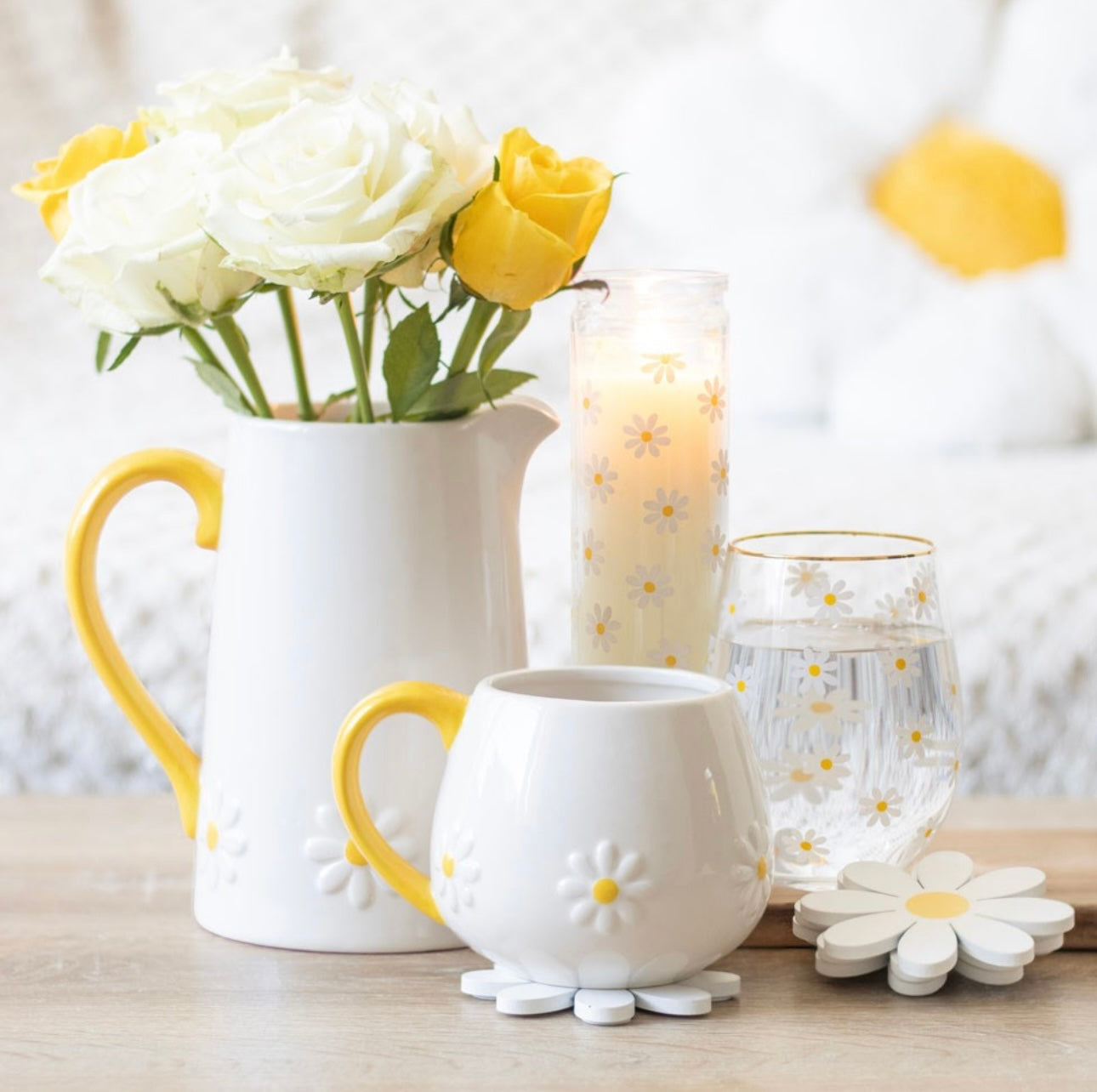 DAISY ROUNDED MUG