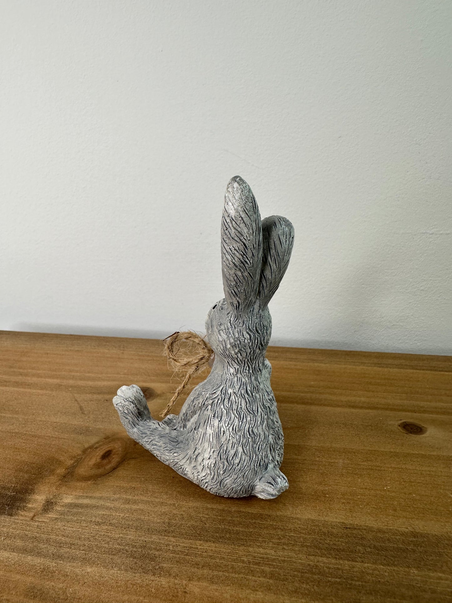 4 Charming Grey Rabbits Bunnies