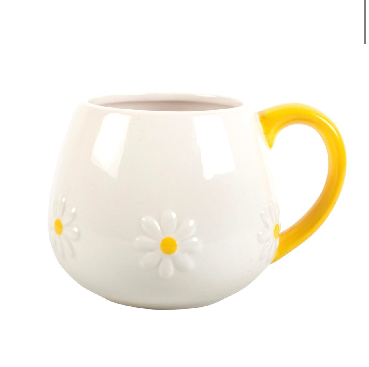 DAISY ROUNDED MUG