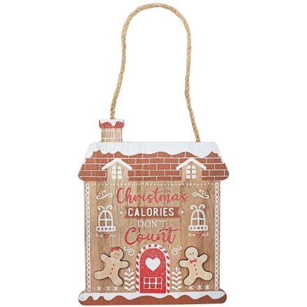 GINGERBREAD CHRISTMAS PLAQUE