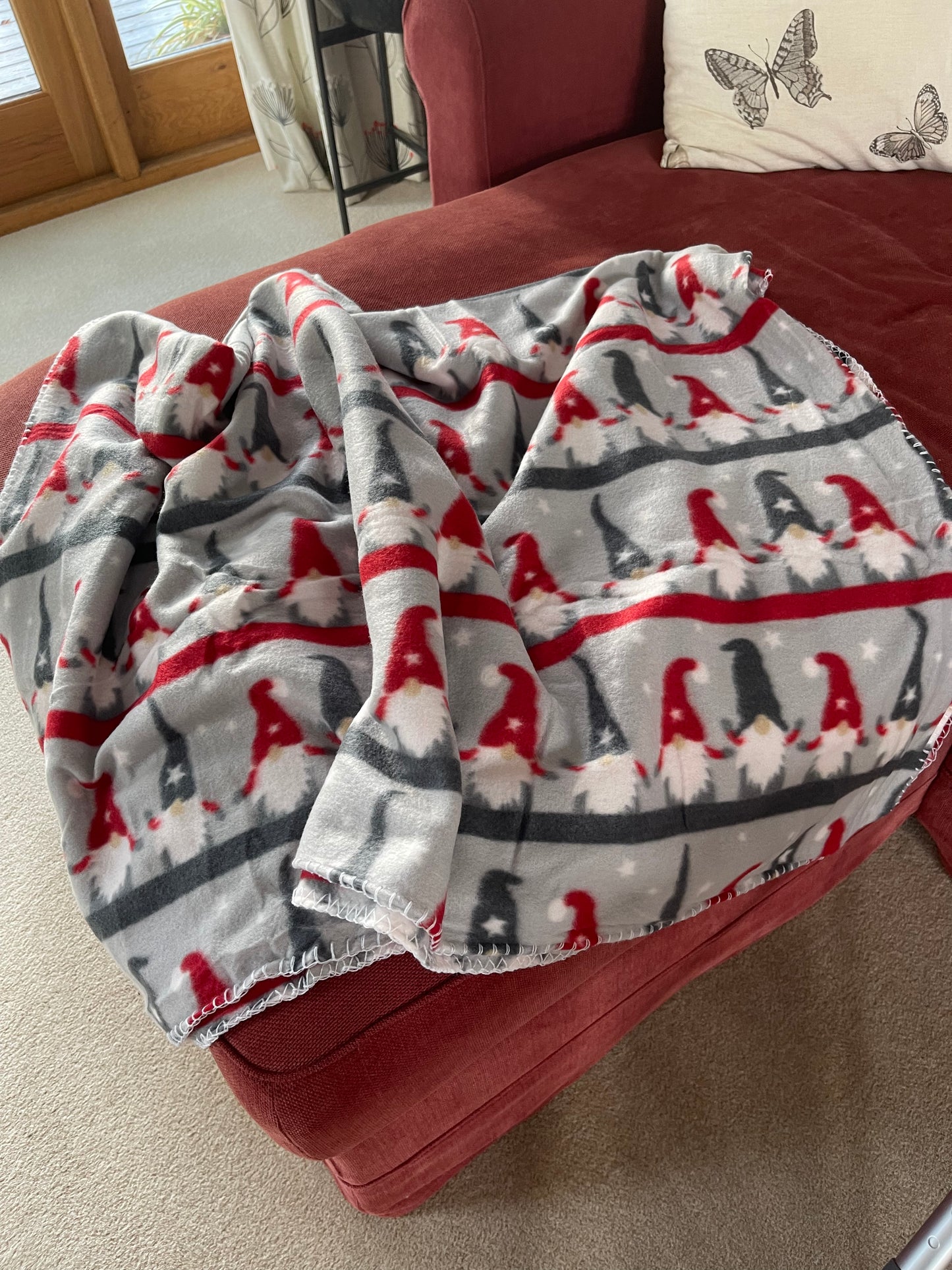 Festive Design Gonk Fleece Throw