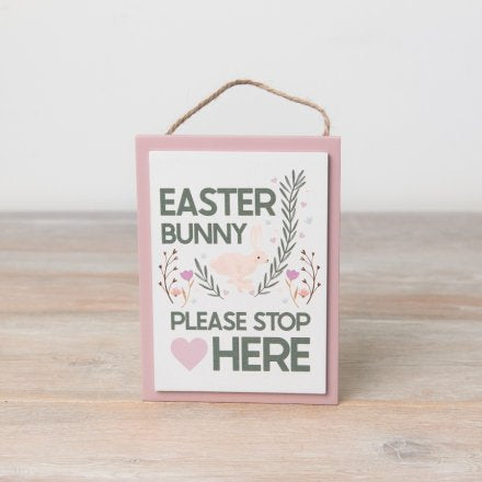 EASTER BUNNY SIGN