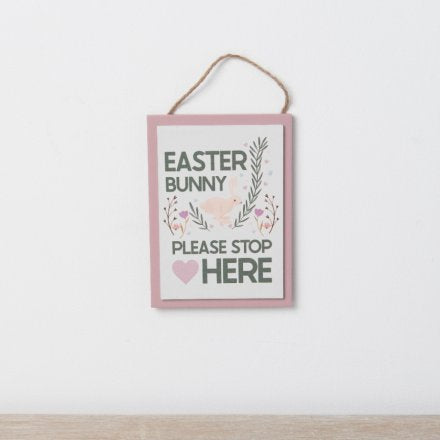 EASTER BUNNY SIGN