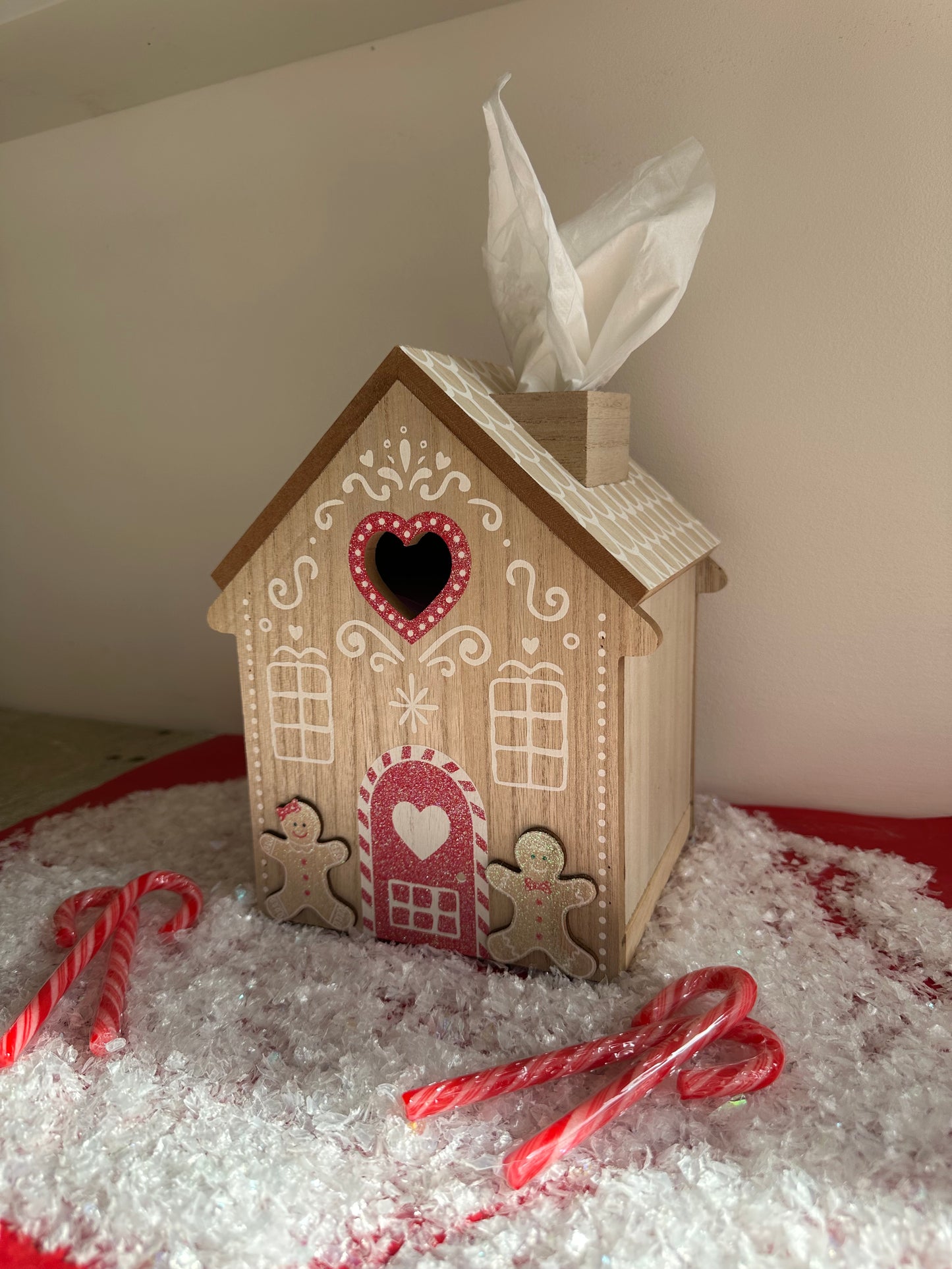 Gingerbread  House Tissue Box Holder