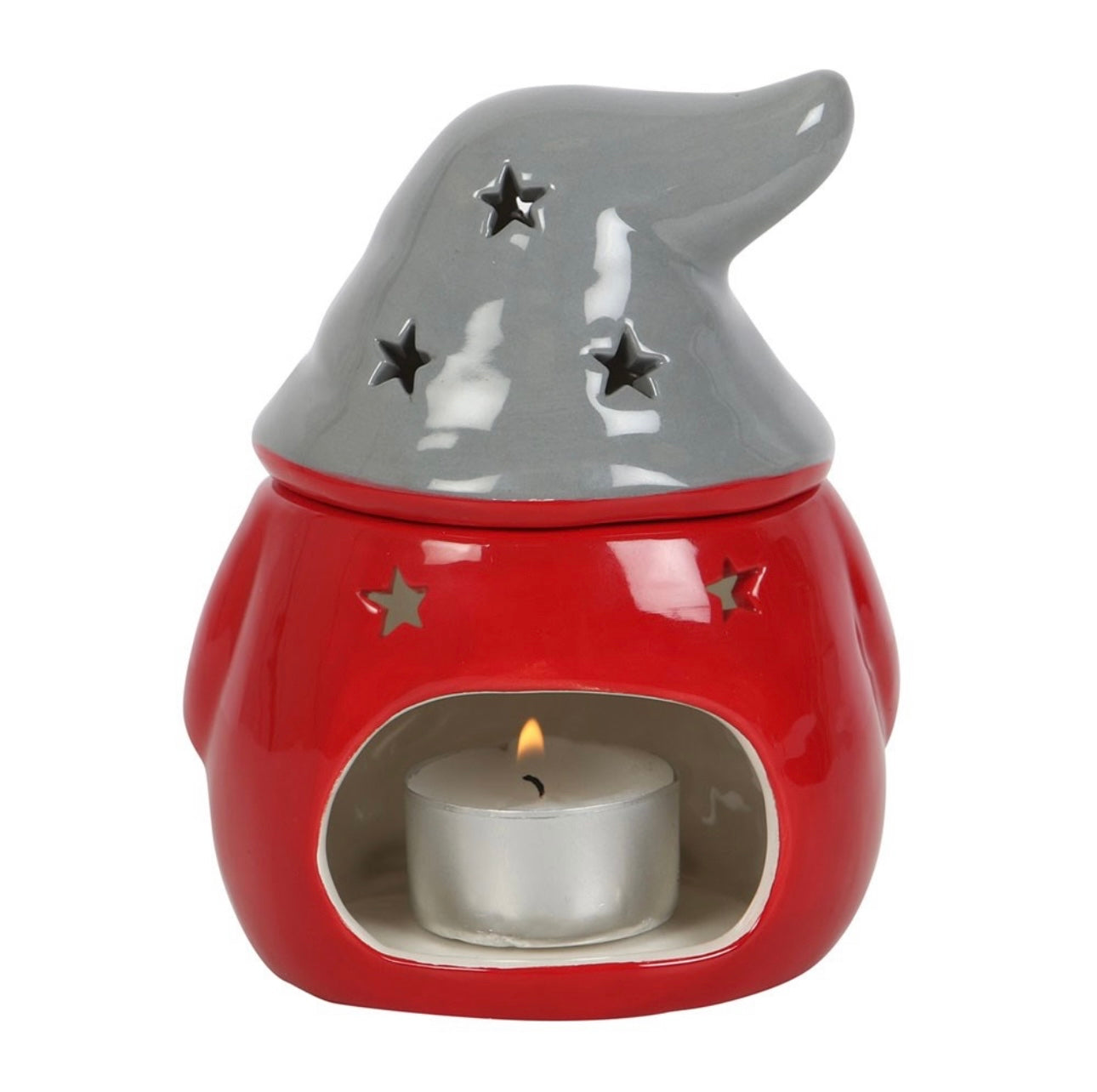 Red and Grey Gonk Wax Warmer