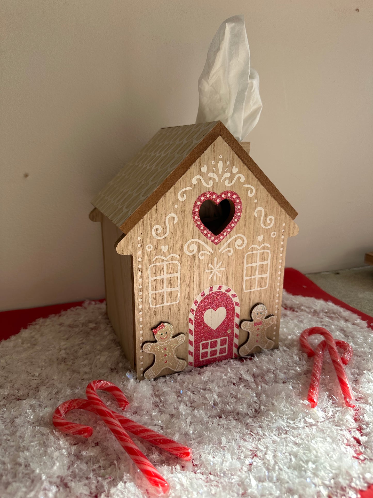 Gingerbread  House Tissue Box Holder