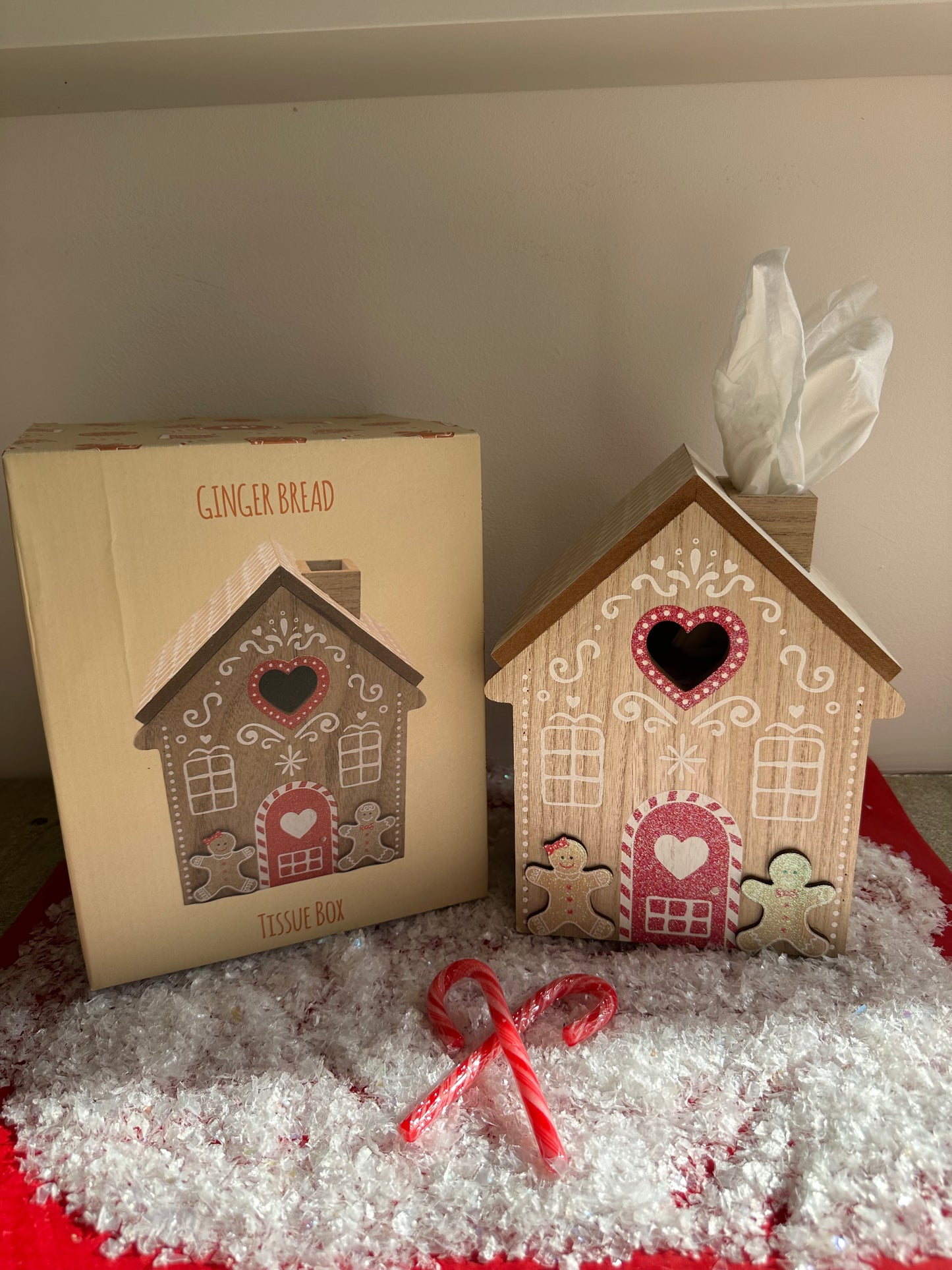 Gingerbread  House Tissue Box Holder