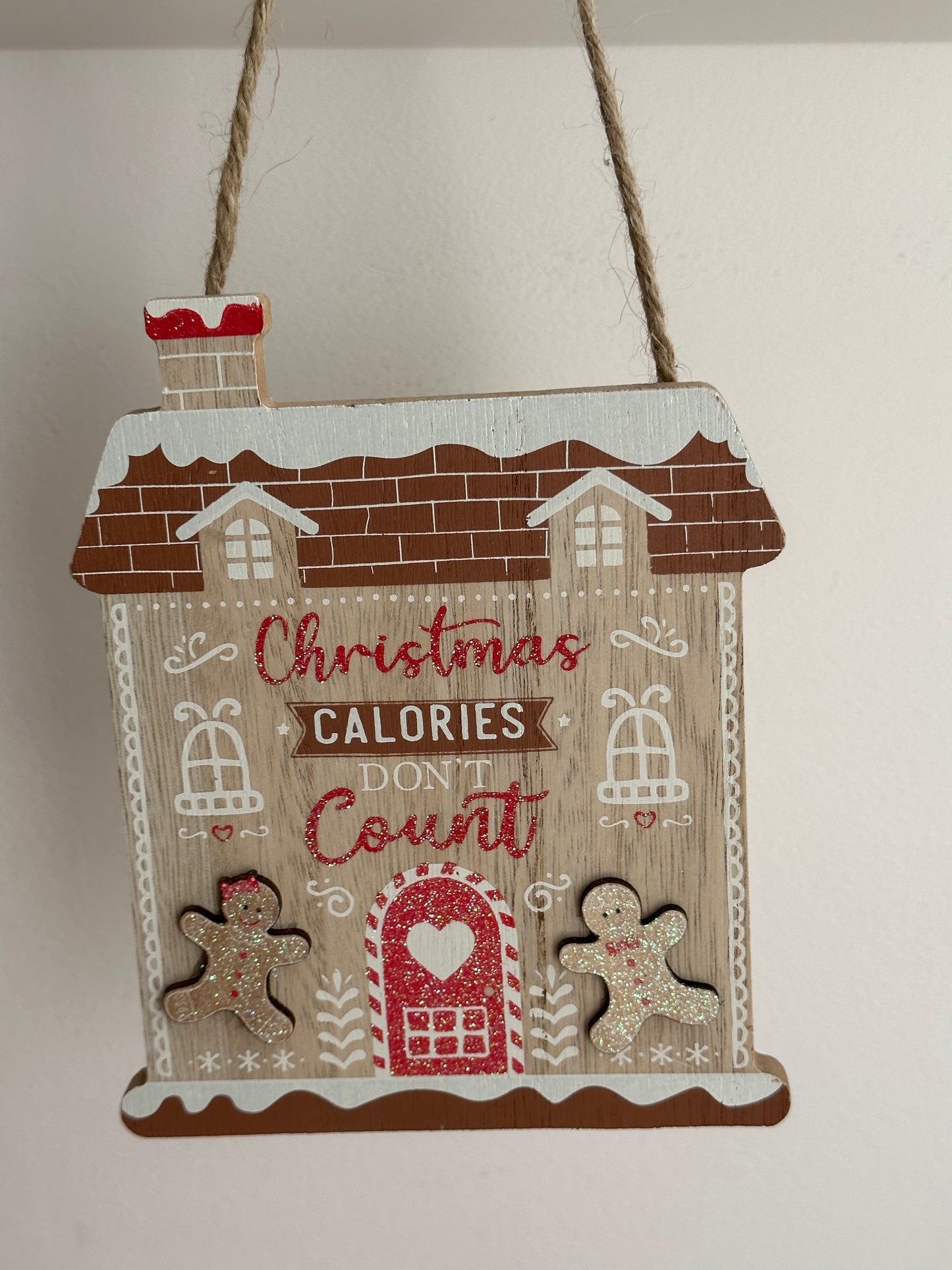 GINGERBREAD CHRISTMAS PLAQUE