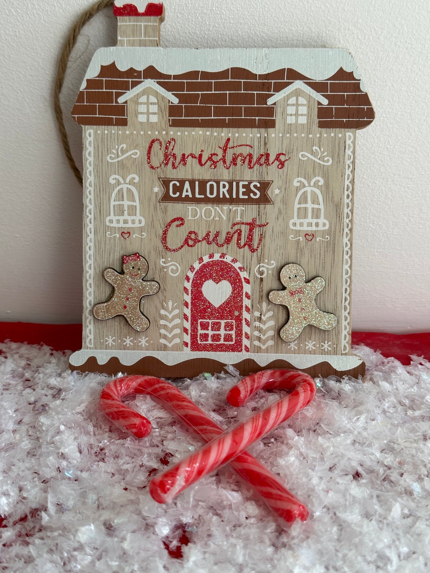 GINGERBREAD CHRISTMAS PLAQUE