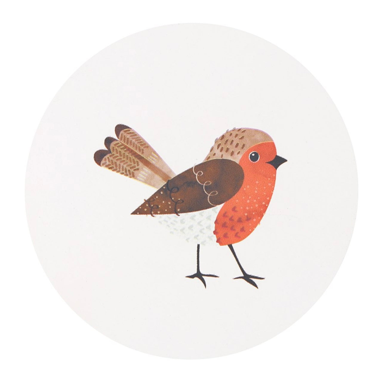 GARDEN ROBIN COASTER SET