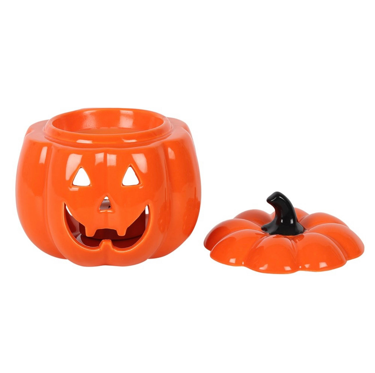 ORANGE JACK-O-LANTERN WAX WARMER