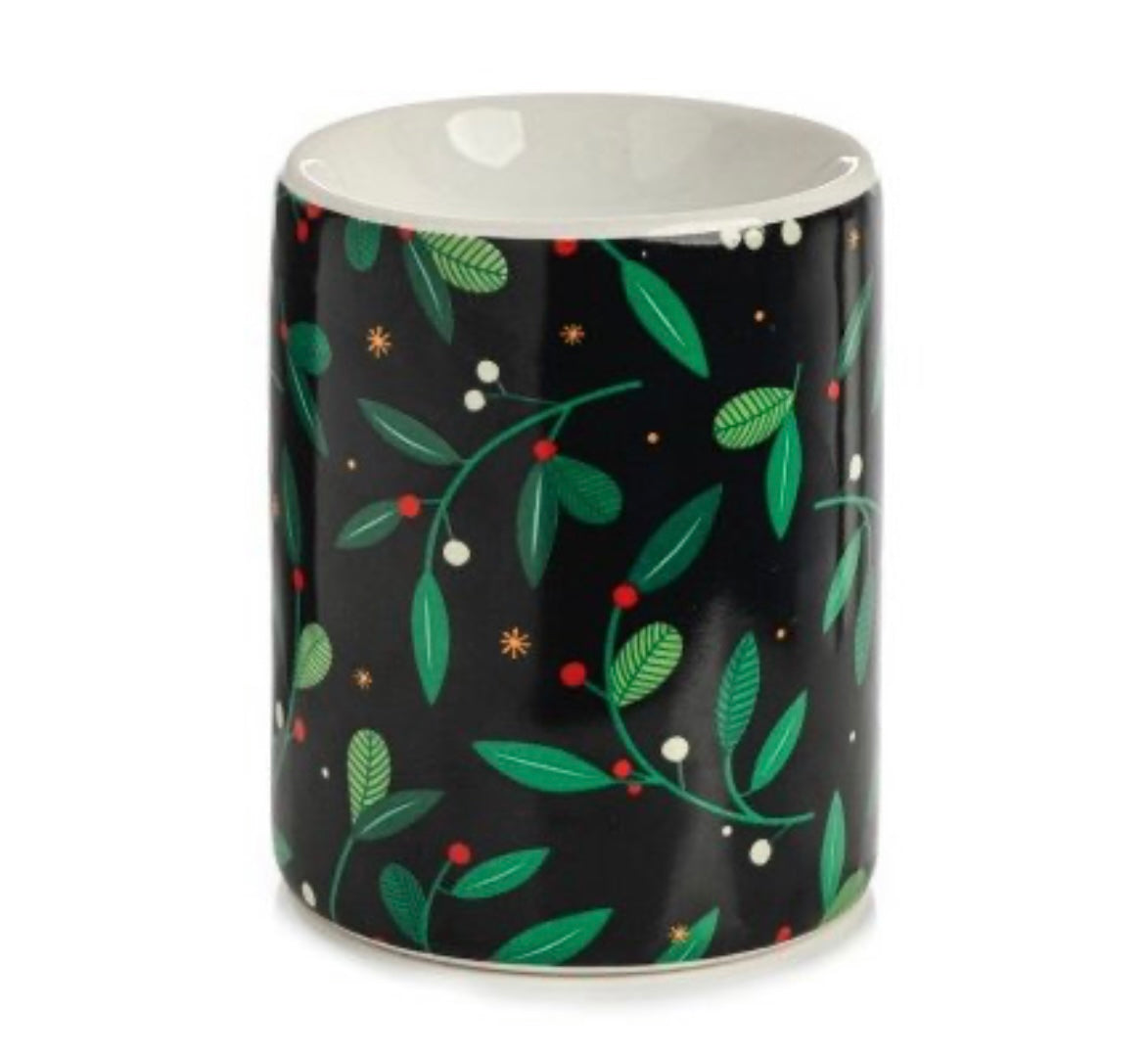 WINTER BERRIES OIL BURNER, 10CM