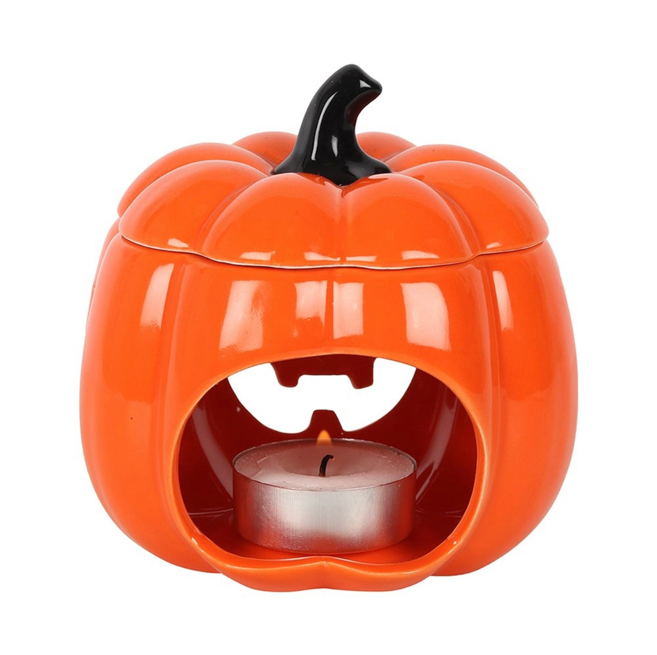 ORANGE JACK-O-LANTERN WAX WARMER