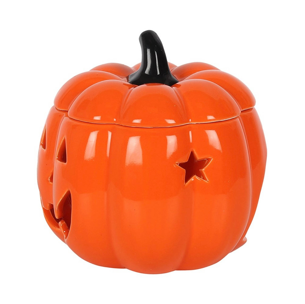 ORANGE JACK-O-LANTERN WAX WARMER