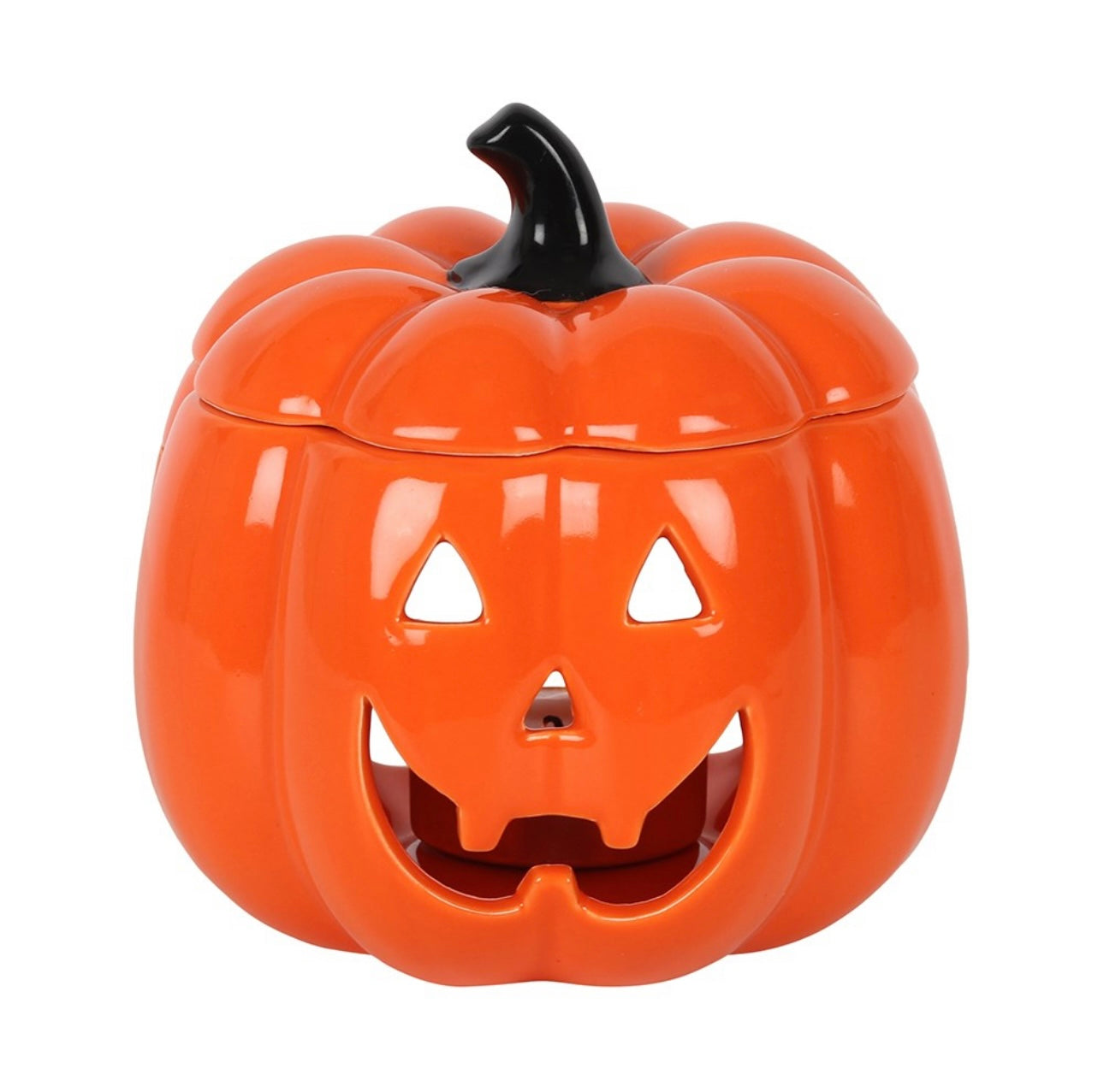 ORANGE JACK-O-LANTERN WAX WARMER