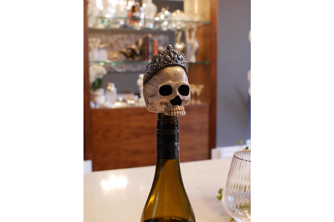 Skull Wine/Champagne Bottle Stopper