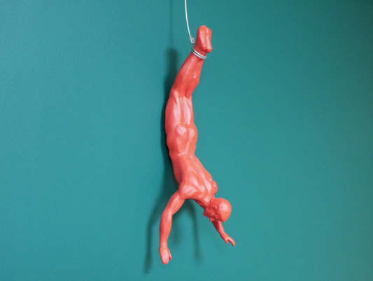 Diving Man Wall Hanging Ornament Decoration Diver Red