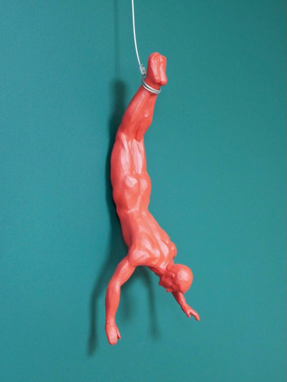 Diving Man Wall Hanging Ornament Decoration Diver Red