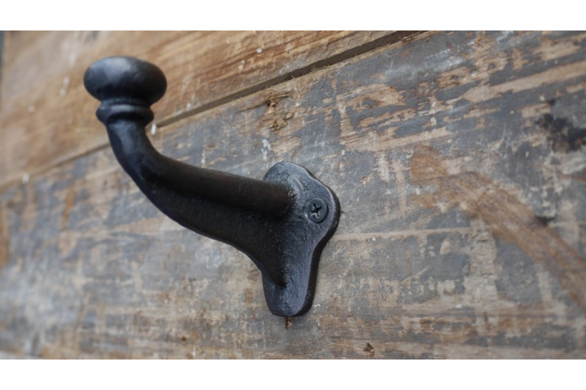 Cast Iron Industrial Style Single Coat Hook