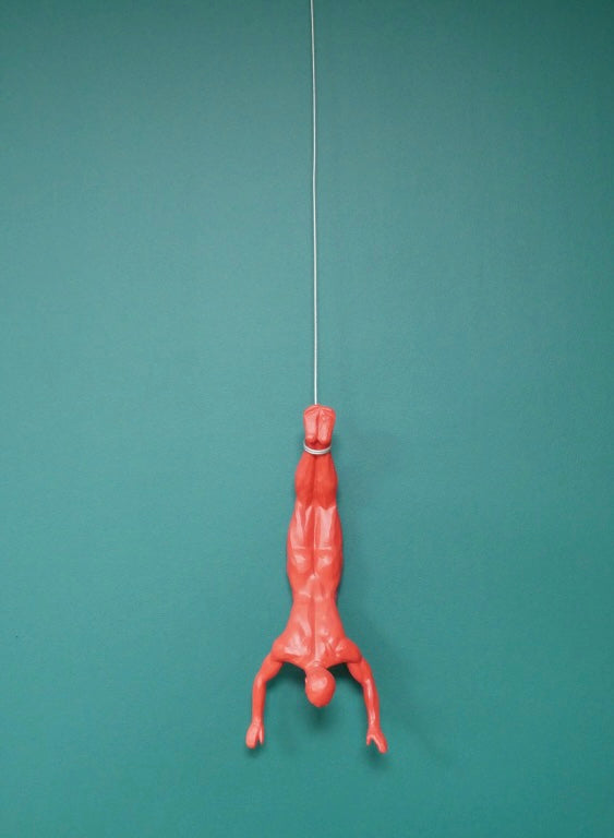 Diving Man Wall Hanging Ornament Decoration Diver Red